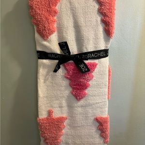 Rachel Zoe Pink Tree Throw